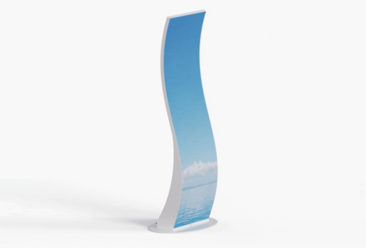Elevating Visual Engagement: Advantages of Curved Digital Screens